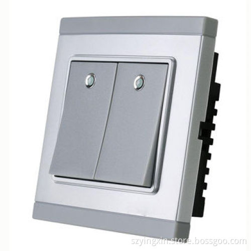 2-gang double wire remote control switch (YX-8662H)